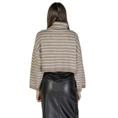 Only Beige Marabou Sweater -   -  Only.