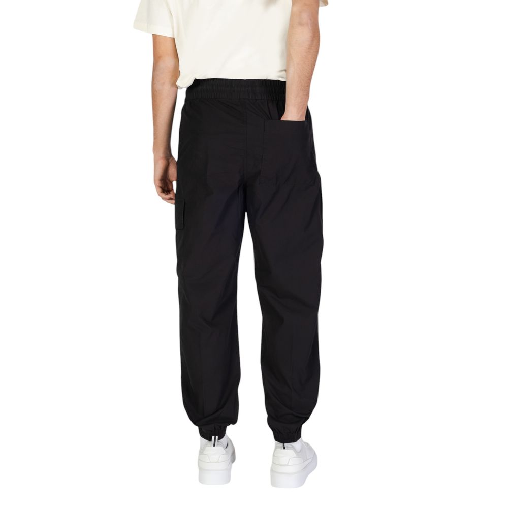 Calvin Klein Jeans Black Cotton Joggers Workout Pant -   -  Calvin Klein Jeans.