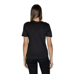 Only Black Cotton T-Shirt -   -  Only.