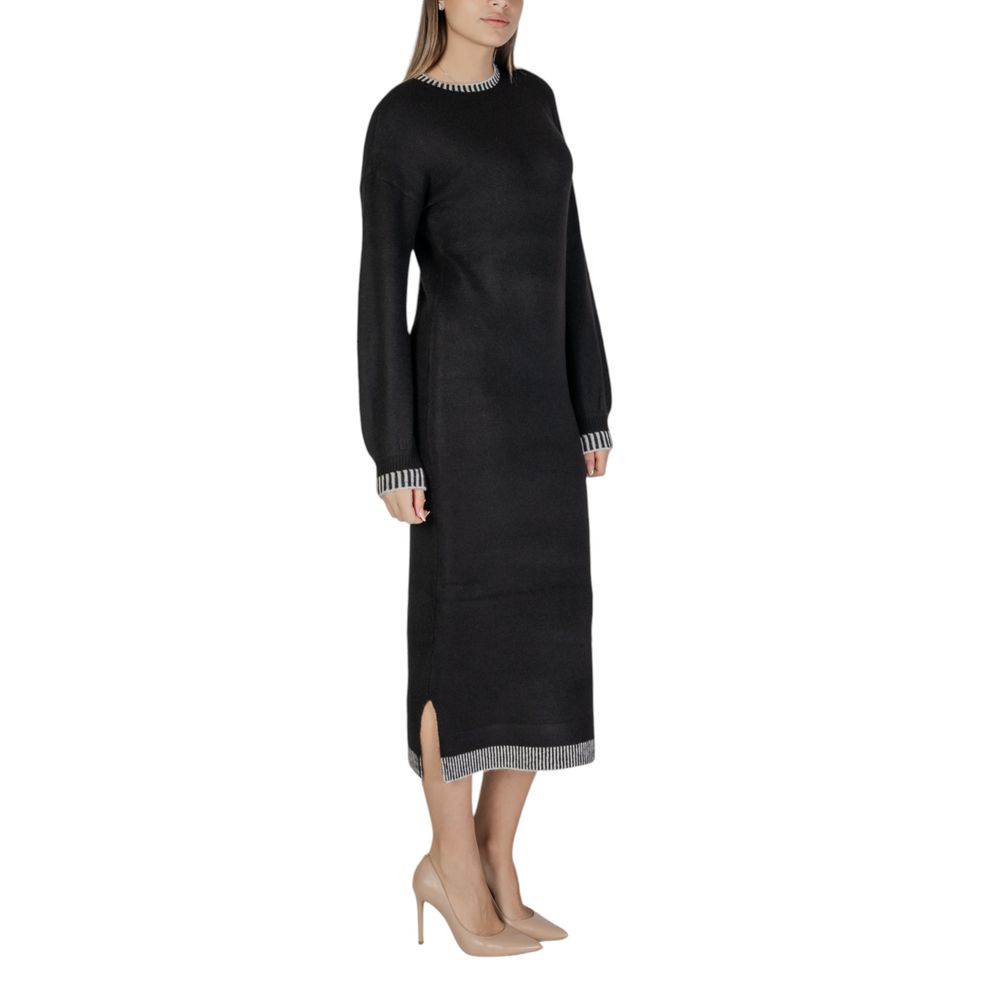 Vila Clothes Black Polyester Midi -   -  Vila Clothes.