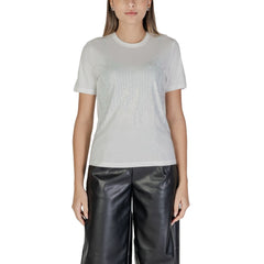 Only White Cotton T-Shirt -   -  Only.