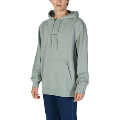 Calvin Klein Jeans Green Cotton Hoody -   -  Calvin Klein Jeans.