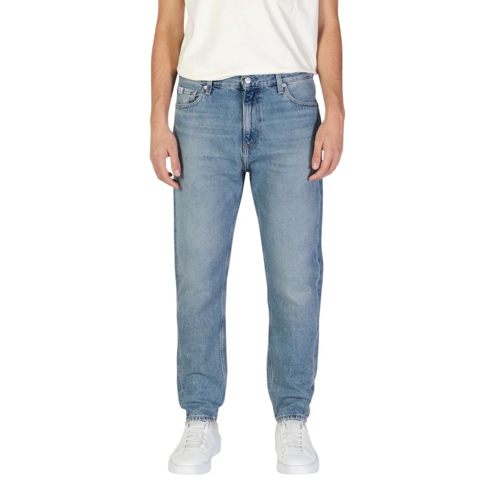 Calvin Klein Jeans Blue Cotton Jeans & Pant -   -  Calvin Klein Jeans.