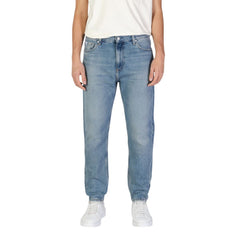 Calvin Klein Jeans Blue Cotton Jeans & Pant -   -  Calvin Klein Jeans.