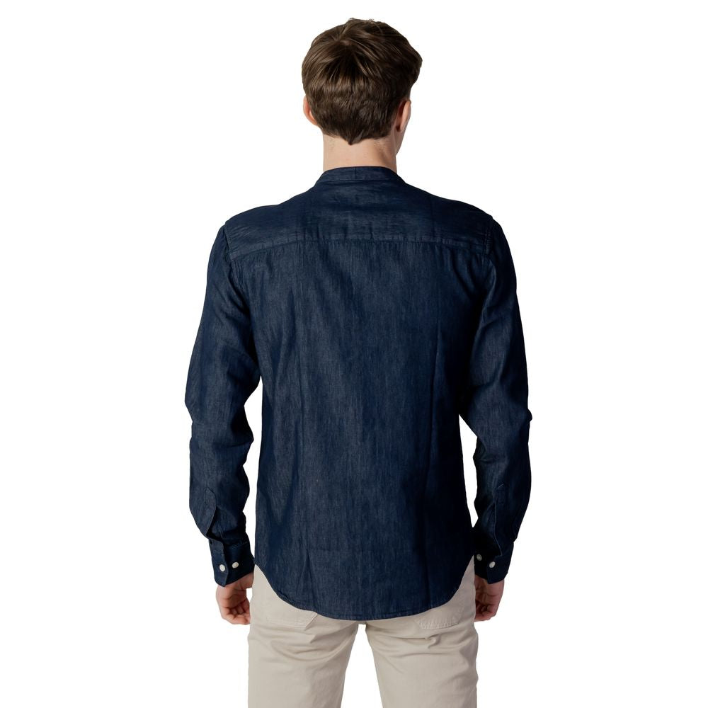 Peuterey Blue Cotton Shirt -   -  Peuterey.