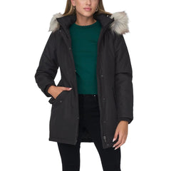 Only Black Polyester Parka -   -  Only.