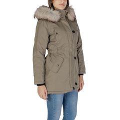 Only Green Polyester Parka -   -  Only.
