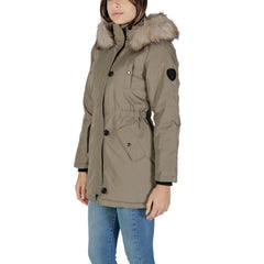Only Green Polyester Parka -   -  Only.