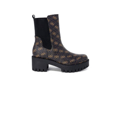 Guess Black Leather Ankle -   -  Guess.