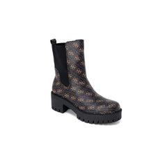 Guess Black Leather Ankle -   -  Guess.