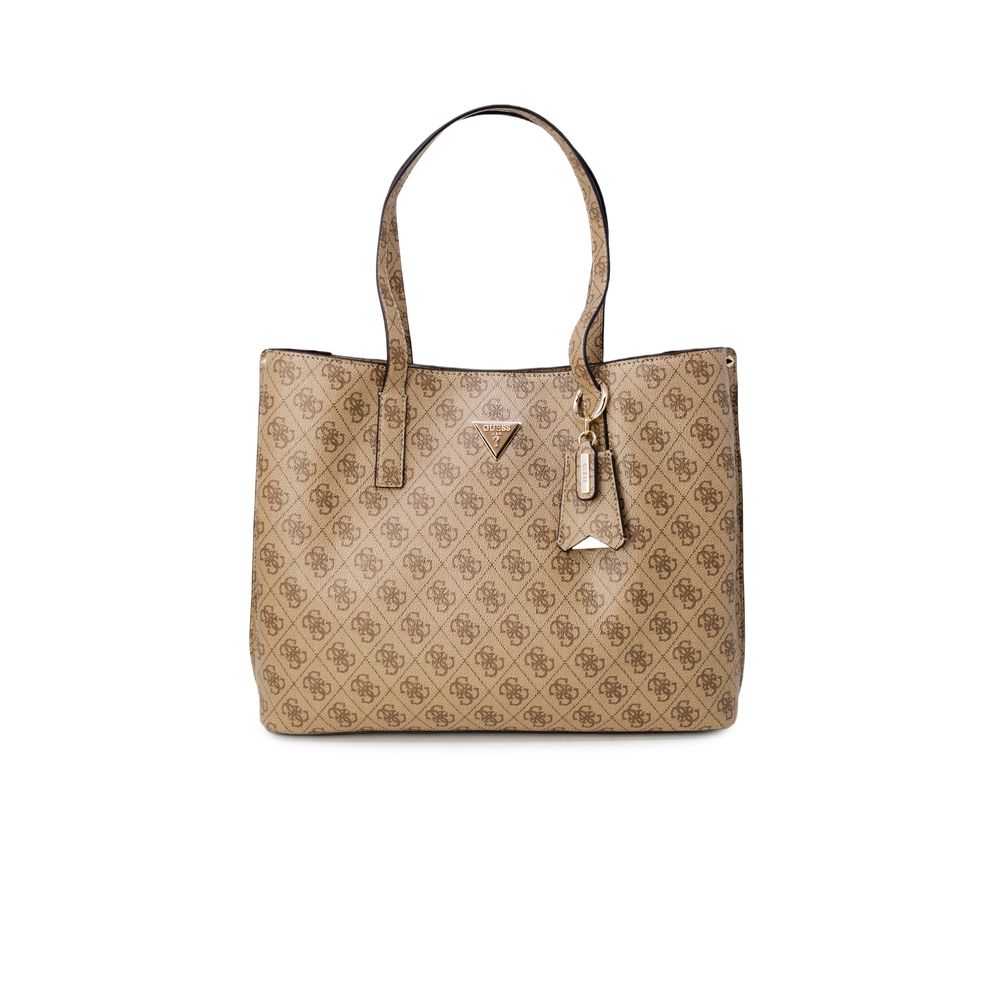 Guess Beige Polyethylene Handbag -   -  Guess.