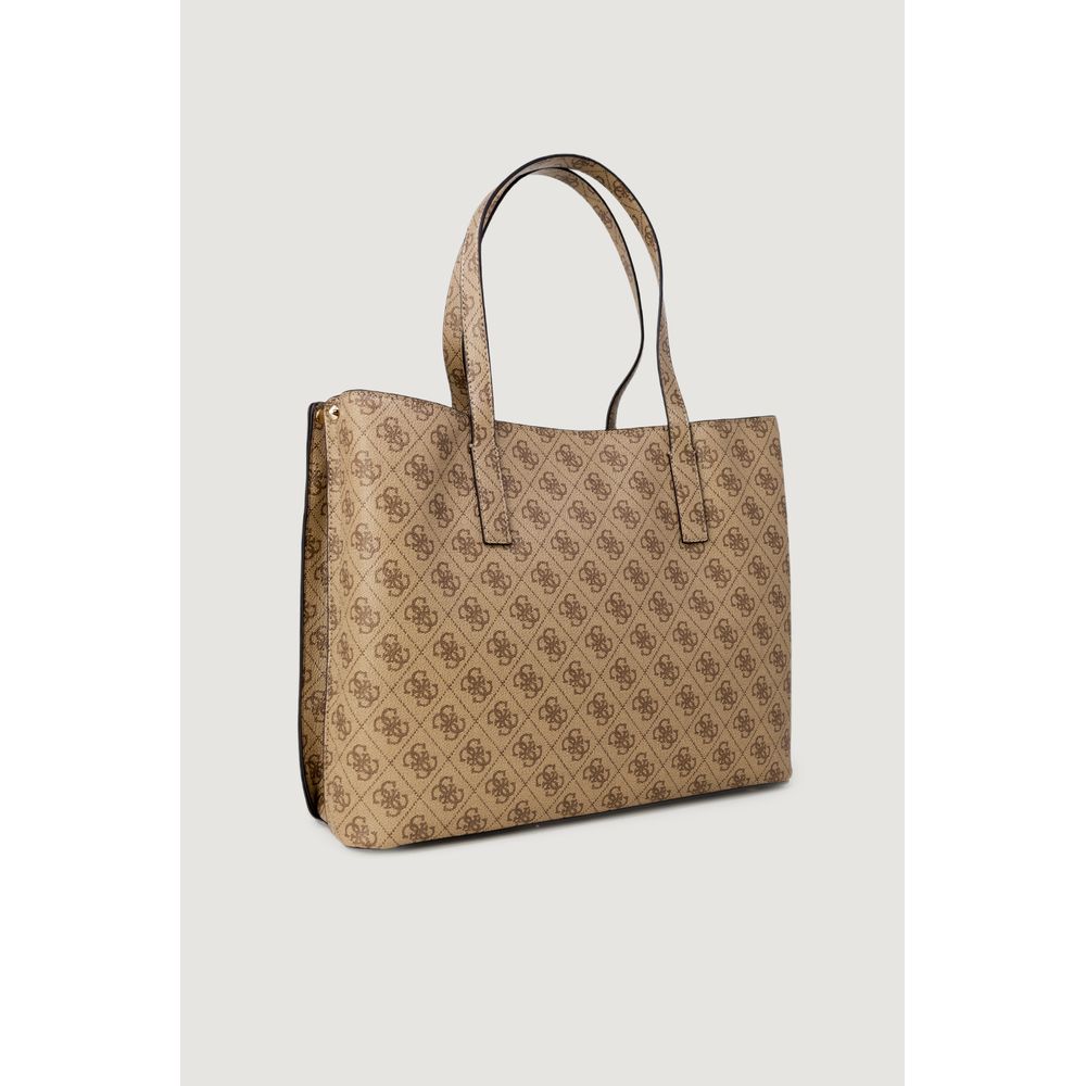 Guess Beige Polyethylene Handbag -   -  Guess.