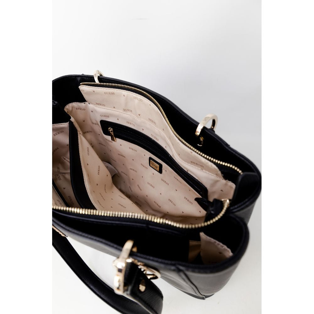 Guess Black Polyethylene Handbag -   -  Guess.