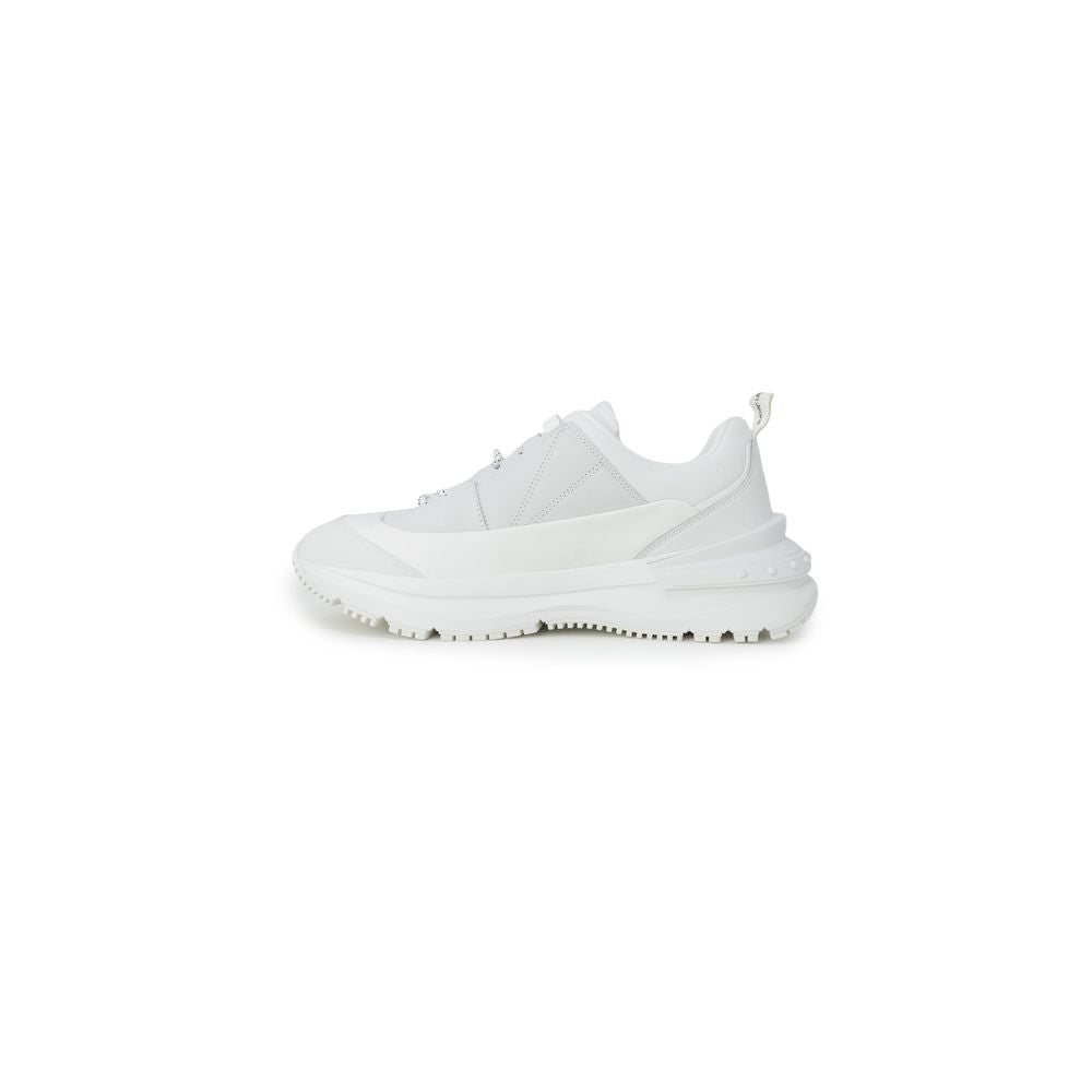 Calvin Klein Jeans White Suede Leather Sneaker -   -  Calvin Klein Jeans.