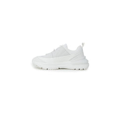 Calvin Klein Jeans White Suede Leather Sneaker -   -  Calvin Klein Jeans.