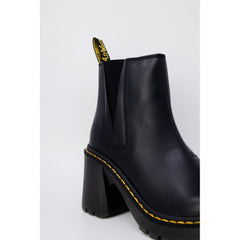 Dr. Martens Black Leather High Heel -   -  Dr. Martens.