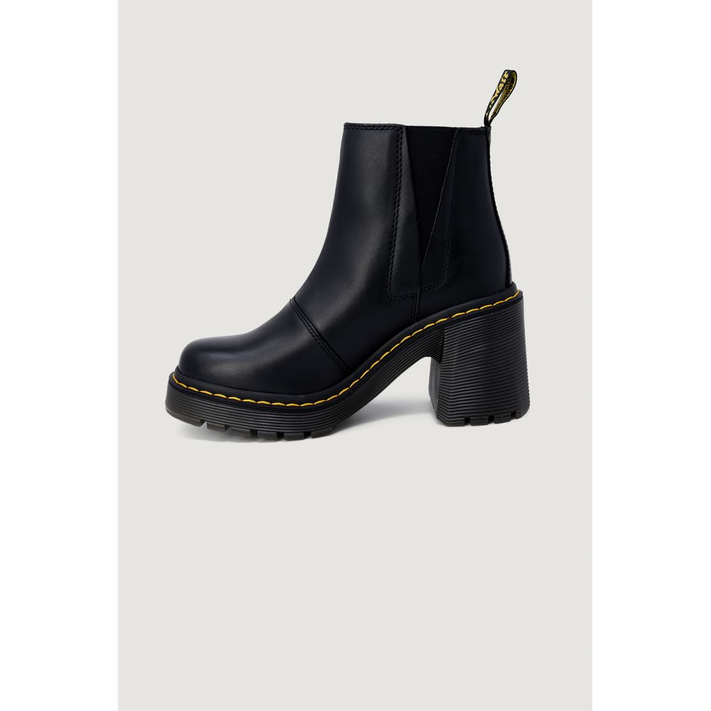 Dr. Martens Black Leather High Heel -   -  Dr. Martens.