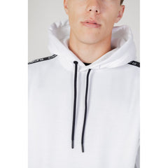 Calvin Klein Jeans White Cotton Hoody -   -  Calvin Klein Jeans.