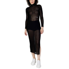 Calvin Klein Jeans Black Marabou Long -   -  Calvin Klein Jeans.