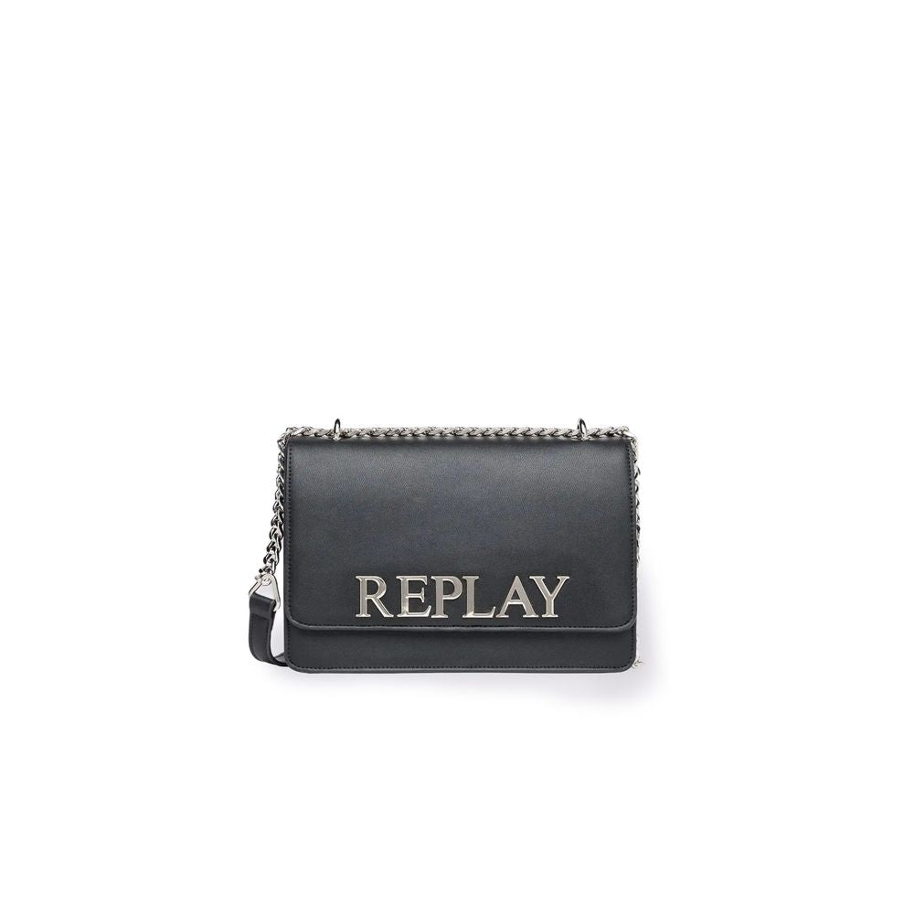 Replay Black Polyethylene Handbag -   -  Replay.