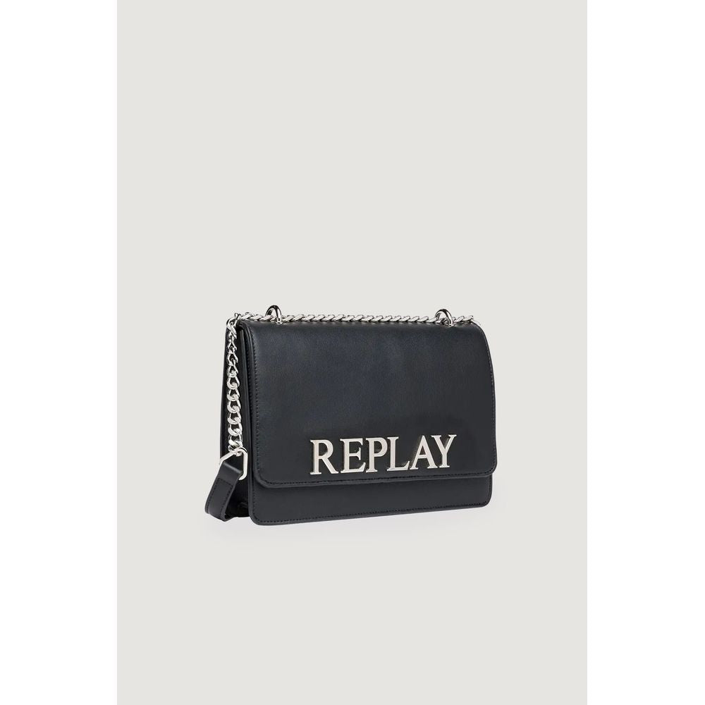 Replay Black Polyethylene Handbag -   -  Replay.