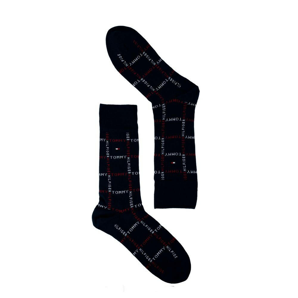 Tommy Hilfiger Blue Cotton Sock -  Men´s Socks -  Tommy Hilfiger.