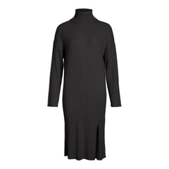 Vila Clothes Gray Nylon Midi -   -  Vila Clothes.