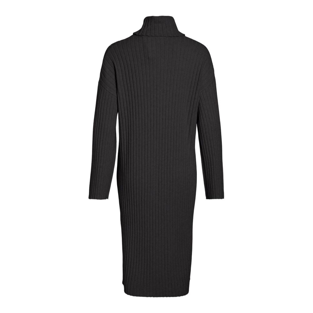 Vila Clothes Gray Nylon Midi -   -  Vila Clothes.