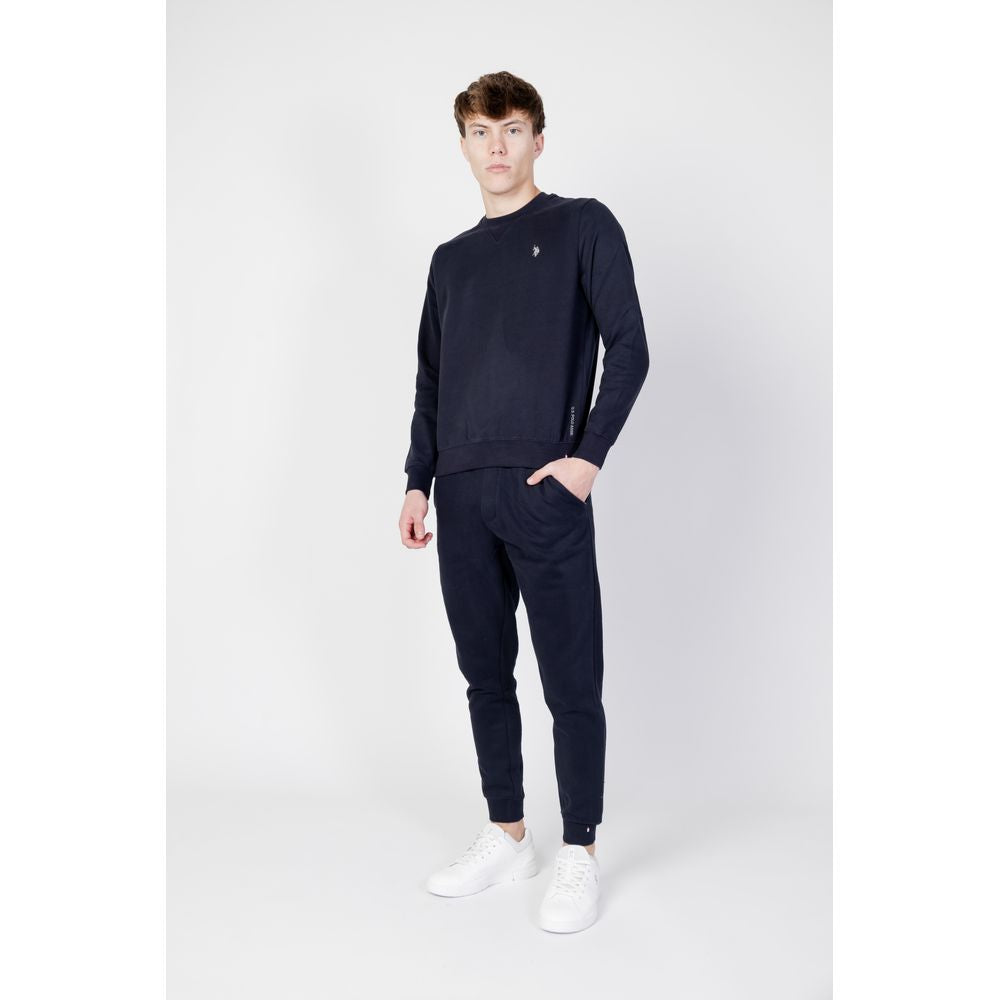 U.S. POLO ASSN. Blue Cotton Sweater -   -  U.S. POLO ASSN..