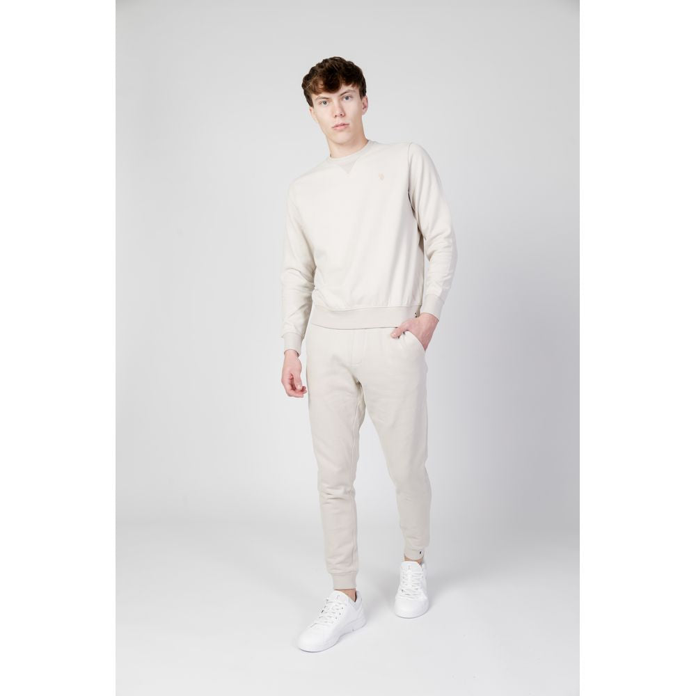 U.S. POLO ASSN. Beige Cotton Sweater -   -  U.S. POLO ASSN..