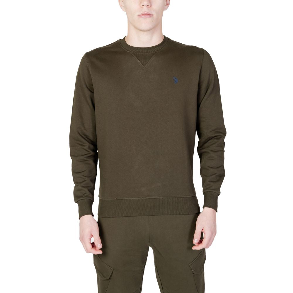 U.S. POLO ASSN. Green Cotton Sweatshirt -   -  U.S. POLO ASSN..