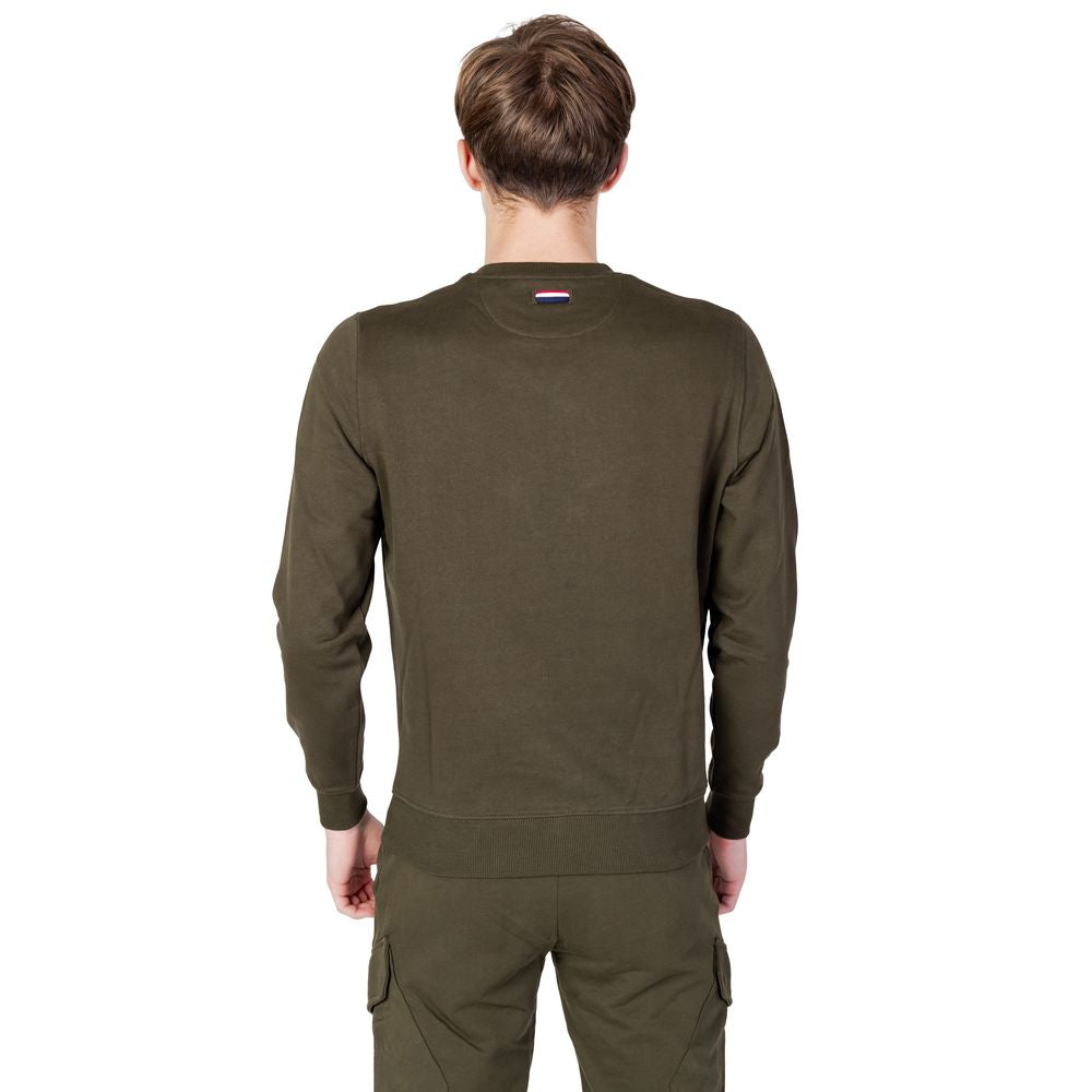 U.S. POLO ASSN. Green Cotton Sweatshirt -   -  U.S. POLO ASSN..