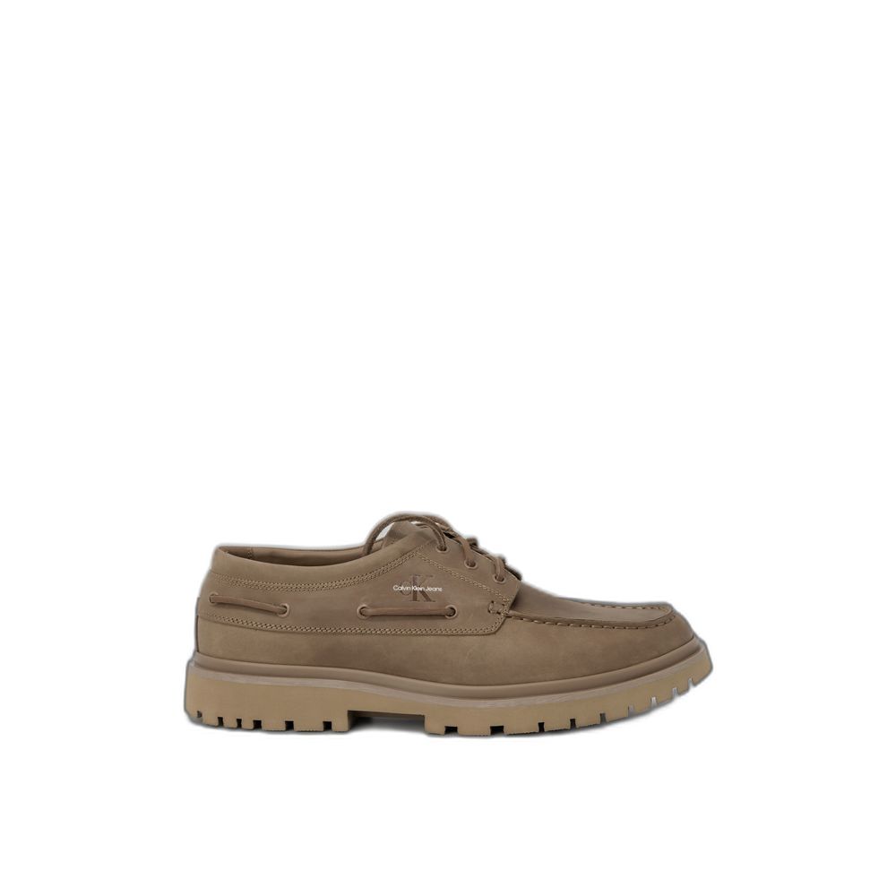 Calvin Klein Jeans Brown Leather Oxfords And Derby -   -  Calvin Klein Jeans.