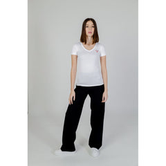 Guess White Cotton T-Shirt -   -  Guess.