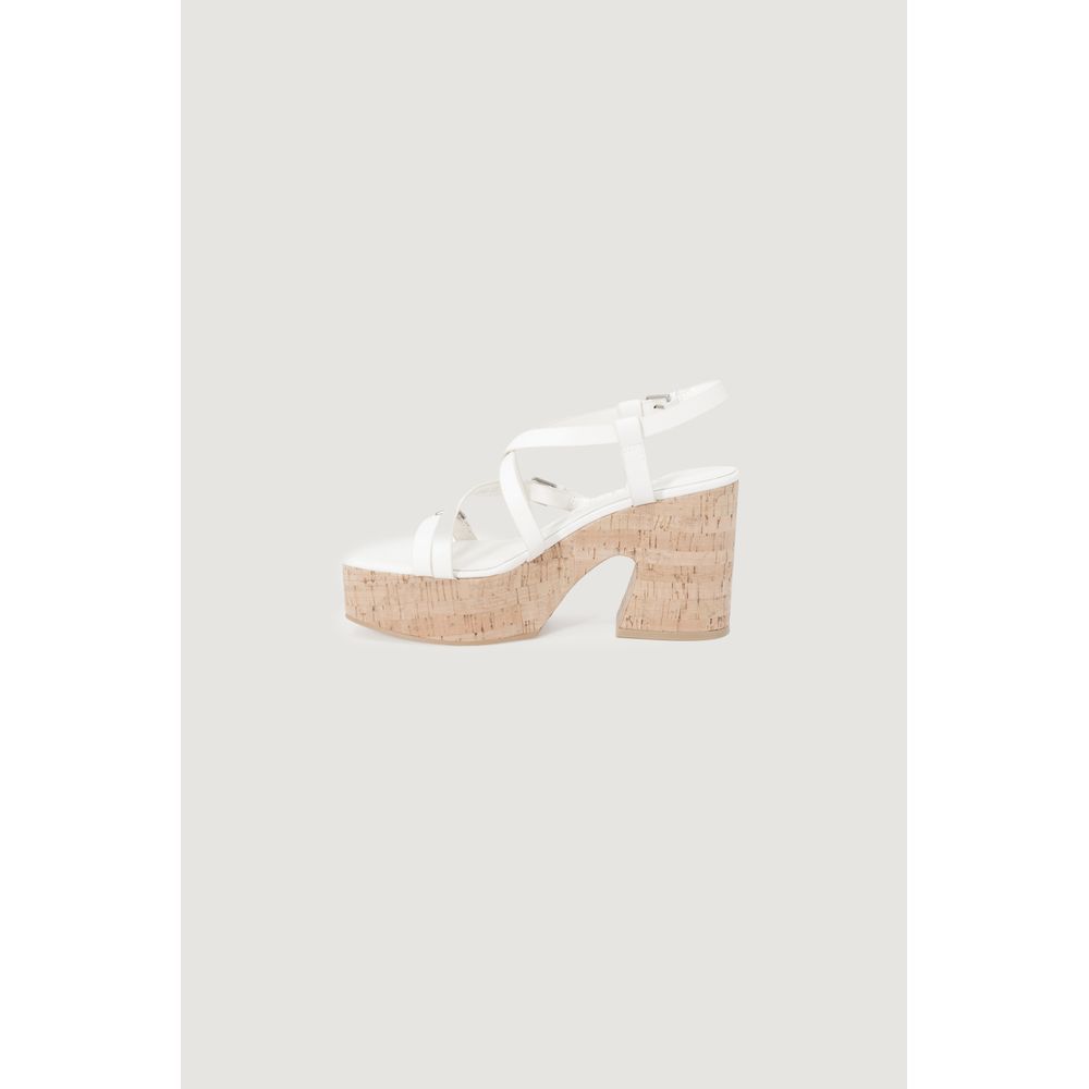 Guess Beige Leather High Heel -   -  Guess.