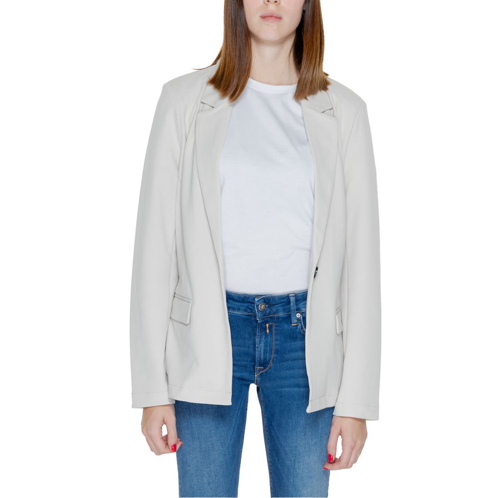 Only Beige Polyester Blazer -   -  Only.