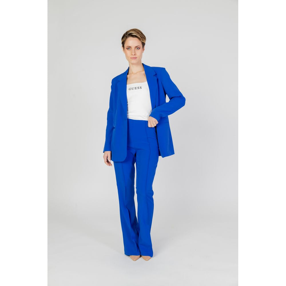 Only Blue Recycled Polyester Pant -   -  Only.