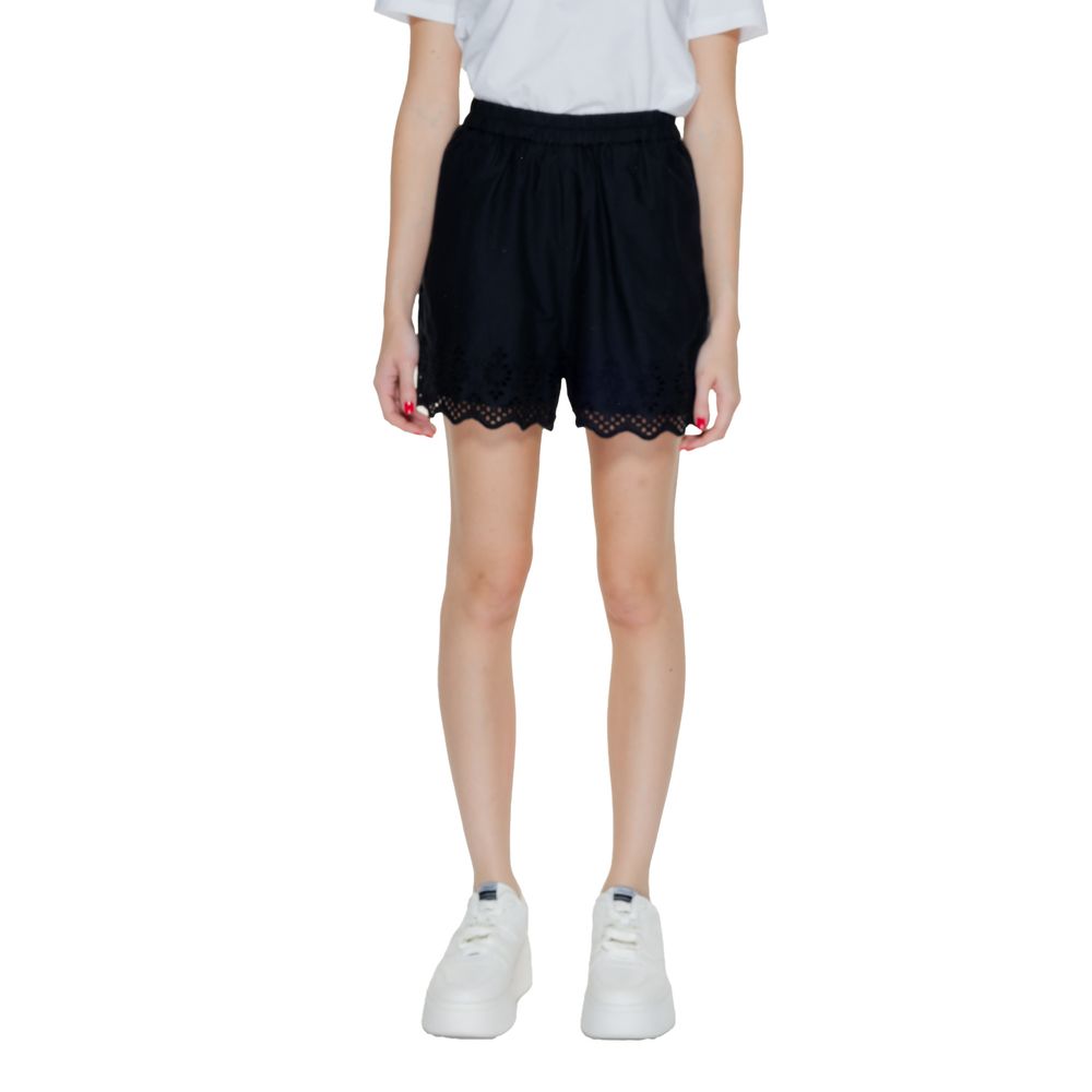 Only Black Organic Cotton Short -   -  Only.
