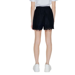 Only Black Organic Cotton Short -   -  Only.