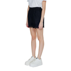 Only Black Organic Cotton Short -   -  Only.