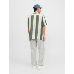 Jack Jones Green Viscose Shortsleeve -   -  Jack Jones.