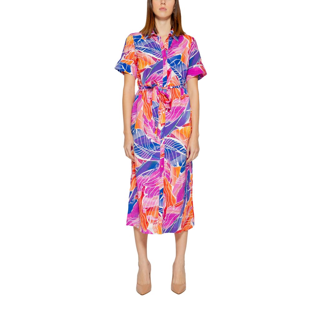 Vila Clothes Multicolor Viscose Long -   -  Vila Clothes.