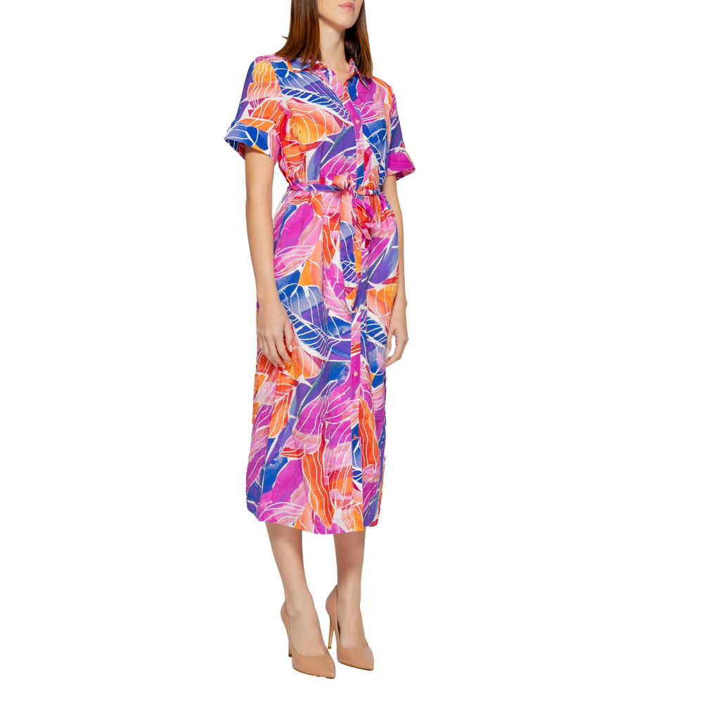 Vila Clothes Multicolor Viscose Long -   -  Vila Clothes.