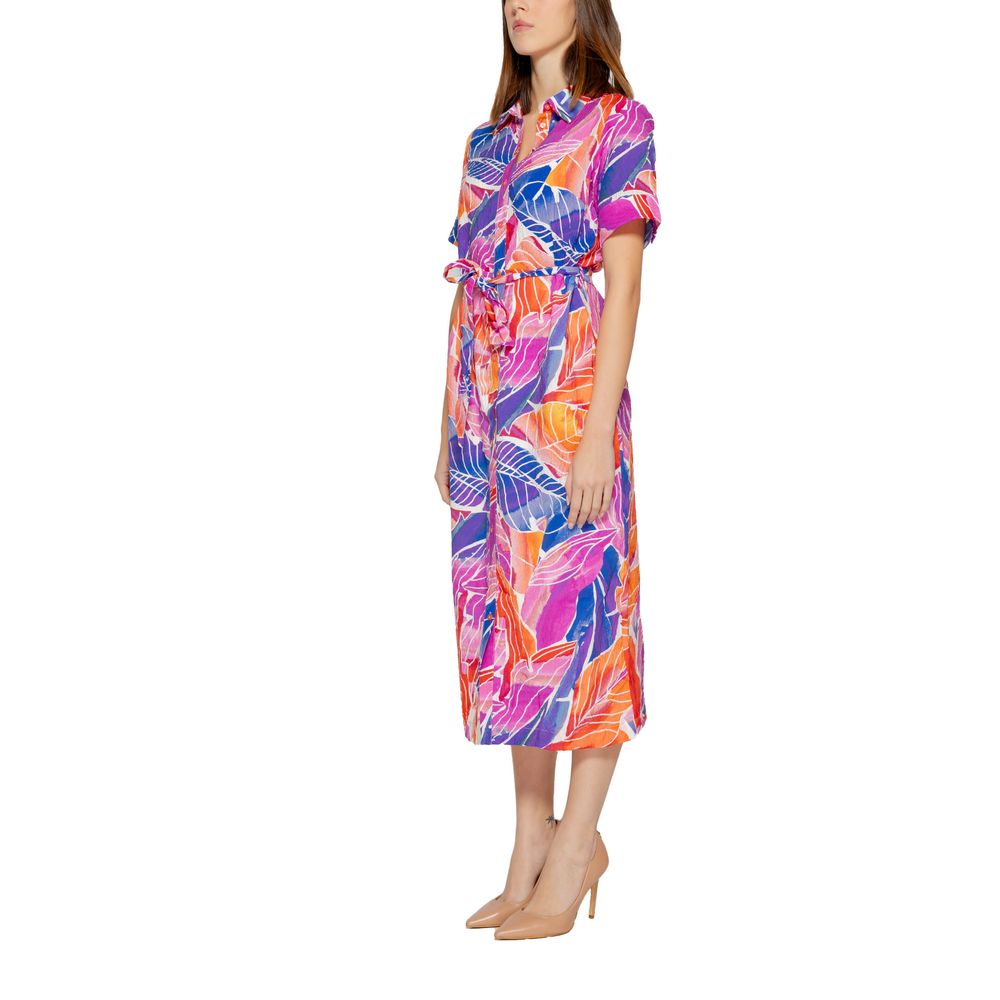 Vila Clothes Multicolor Viscose Long -   -  Vila Clothes.