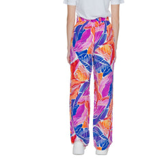 Vila Clothes Multicolor Viscose Pant -   -  Vila Clothes.