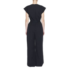 Vila Clothes Black Polyester Jumpsuit -   -  Vila Clothes.