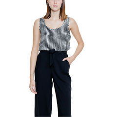 Only Black Viscose Tank Top -   -  Only.