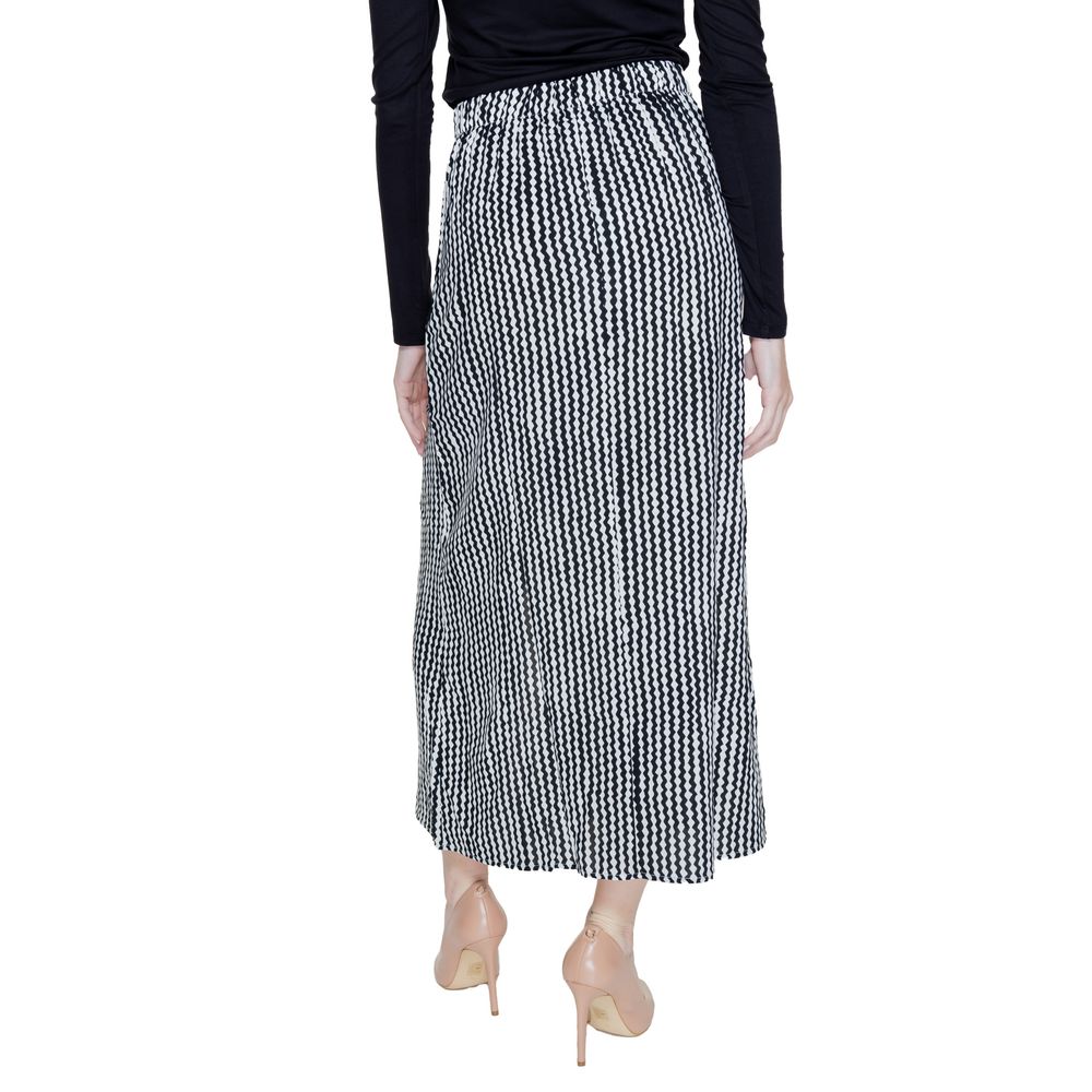 Only Black Viscose Skirt -   -  Only.
