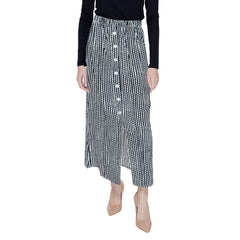 Only Black Viscose Skirt -   -  Only.