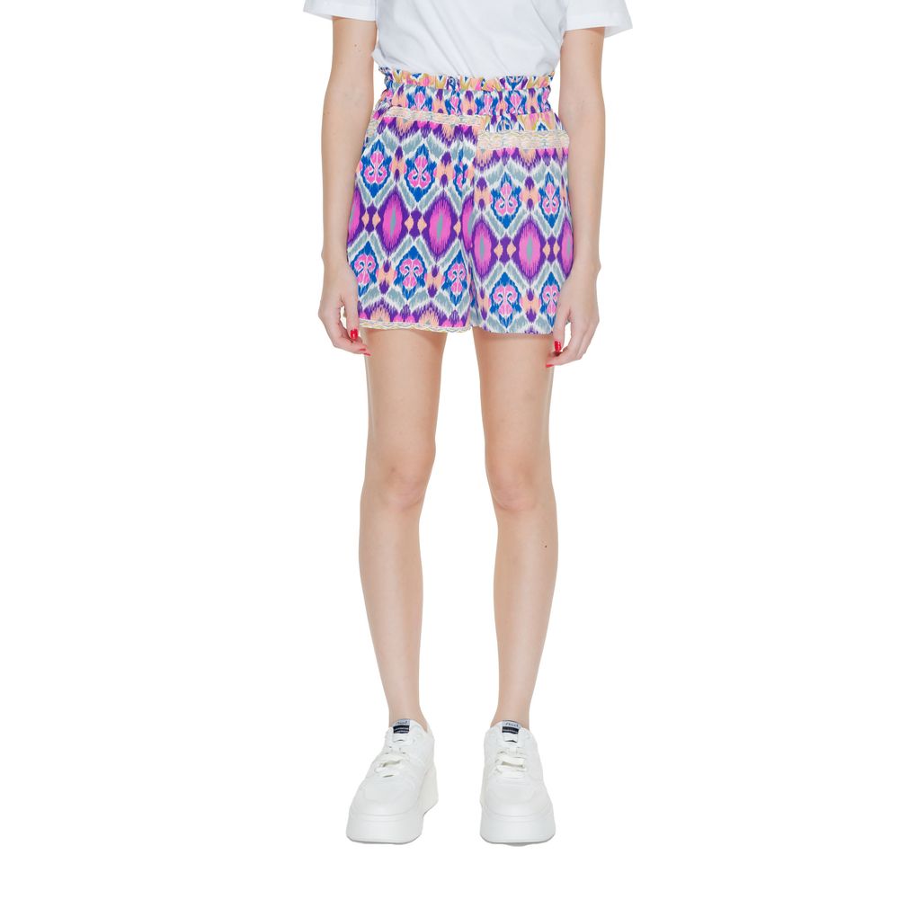 Only Multicolor Recycled Polyester Short -   -  Only.